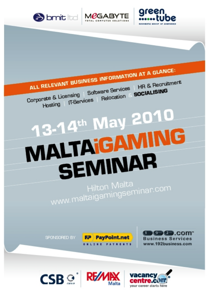 Malta iGaming Seminar 2010